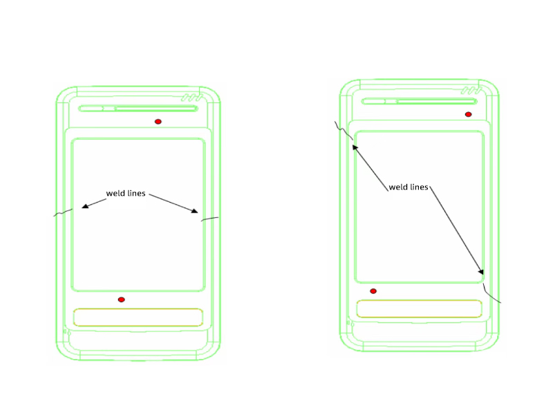 How to avoid weld lines in injection molding