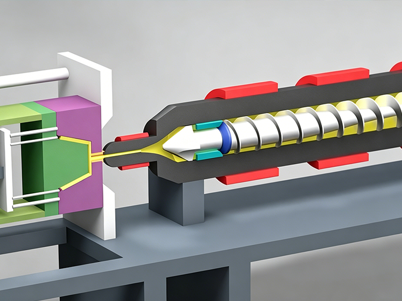 Injection molding pressure Давление литья под давлением