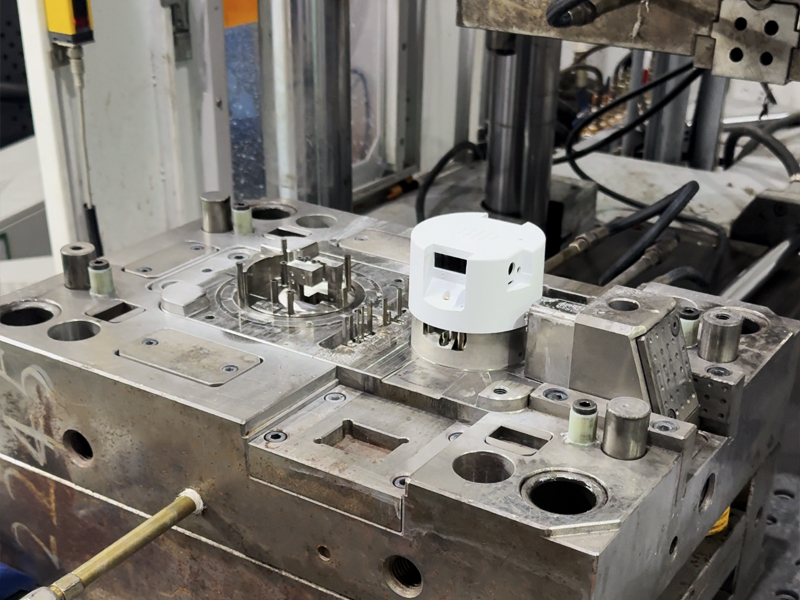 6. Mold opening and part ejection