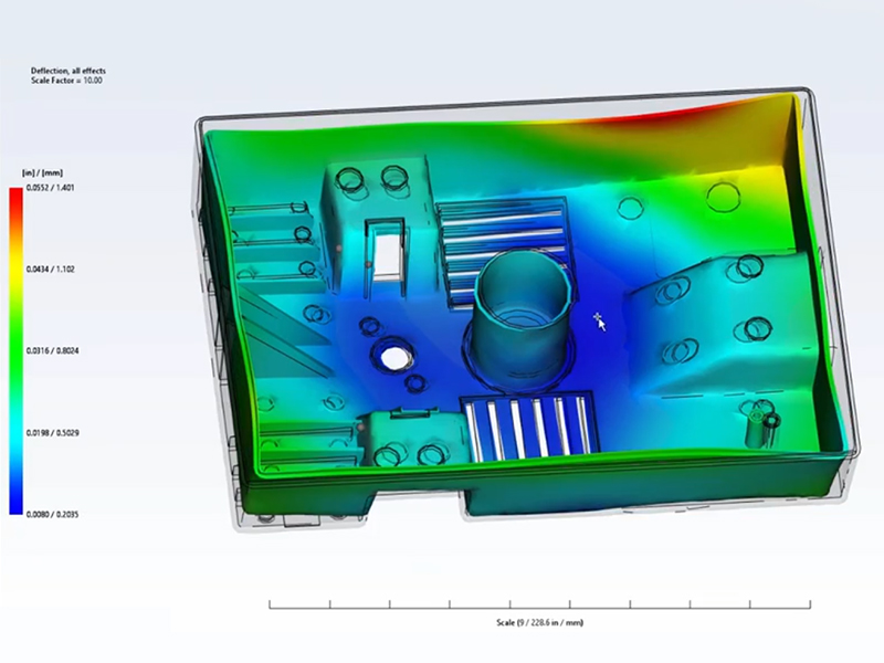 pre deformation for Custom ABS Plastic Injection Molding