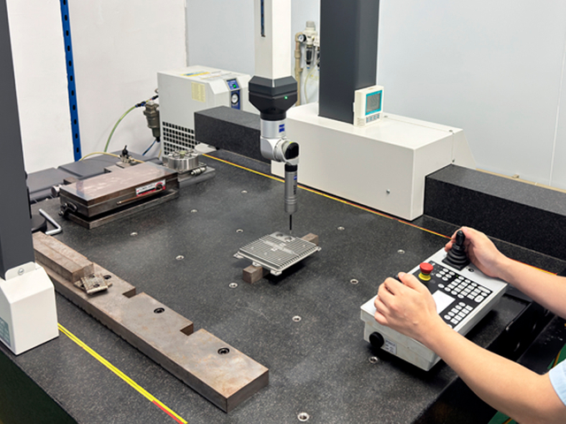 cmm pour le moule à moulage