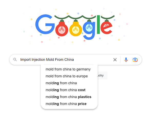 Online Search for Plastic Injection Molds from China