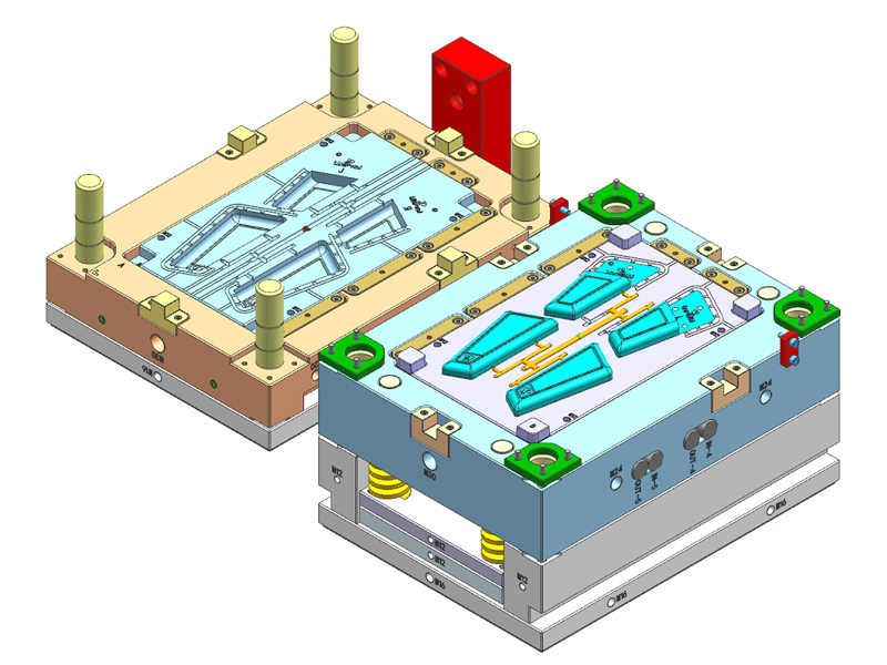 Mold-design-of-Cabinet-leg