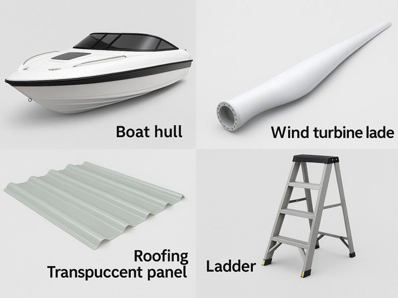 Fiberglass Plastic Applications