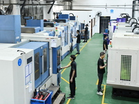 Atelier d'usinage CNC 