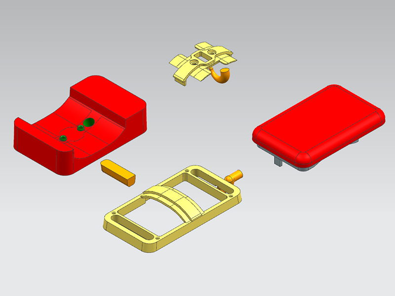 Design de molde para pulseiras de relógio inteligente