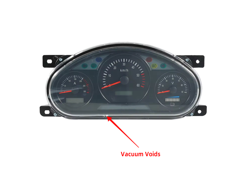 Vacuum Voids in Automotive Interior Component