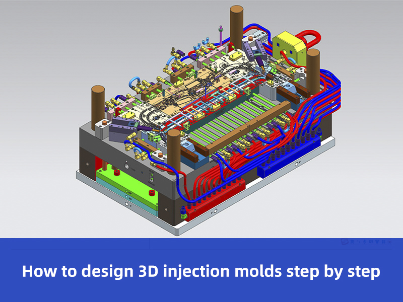 Comment concevoir des moules d'injection 3D étape par étape