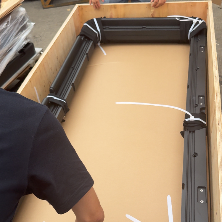 Large Part Injection Molding for Refrigerated Cabinet Door Frame 