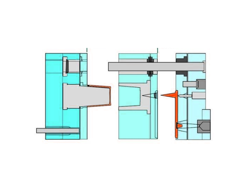 Double-Parting-Line-Injection-Mold