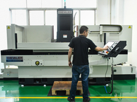Atelier de broyage de la machine