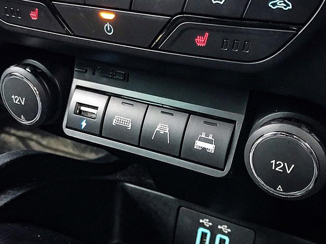 Injection Molding Service for Vehicles Switch Panel