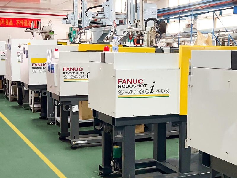 world-class Fanuc injection molding equipment