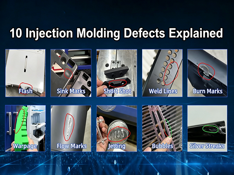 Common Defects Related to Mold Cavity and Mold Core
