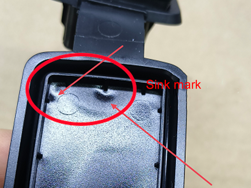 Sink marks in injection molding - injection molding defects and causes