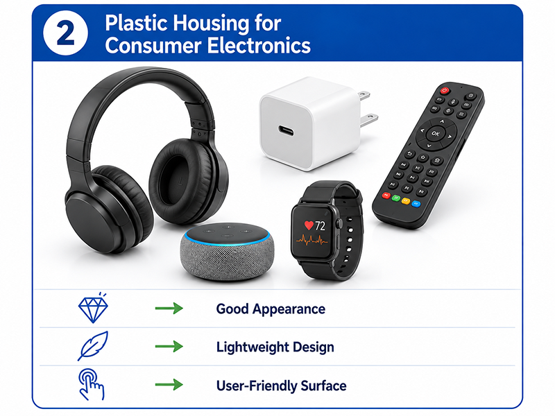 Plastic Housing for Consumer Electronics