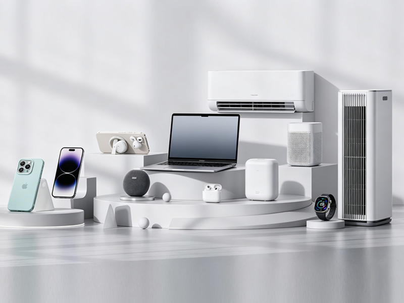 Electronic injection molded products